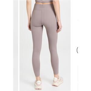 Bandier Womens Center Stage Leggings Activewear Running Workout Taupe Size Small